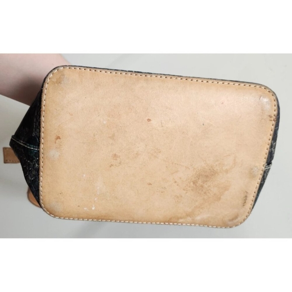 Consuela Hobo Bag – Leather & Snakeskin Print Tote Shoulder Bag – Make Today Rid - Picture 8 of 16